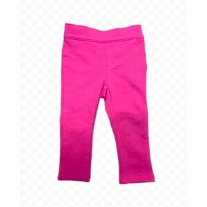 Gymboree Sweatpants Leggings Fleece Lined Pink Stretch 6-12 months NWT
